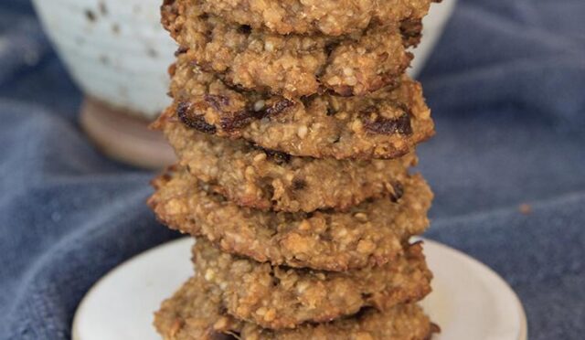 PEANUT BUTTER BANANA BREAKFAST COOKIES