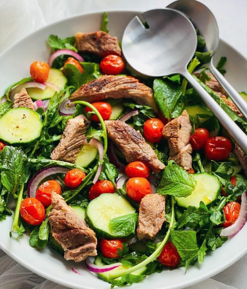 LAMB AND ROCKET SALAD