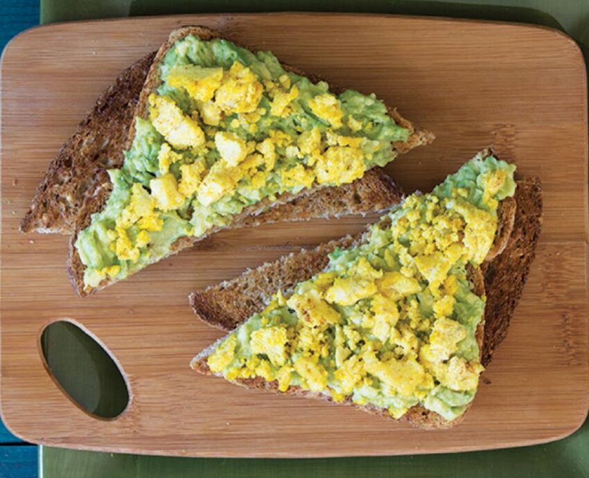 MULTI-LAYERED AVOCADO TOAST