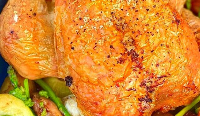 Tray Roast with Fresh Pesto