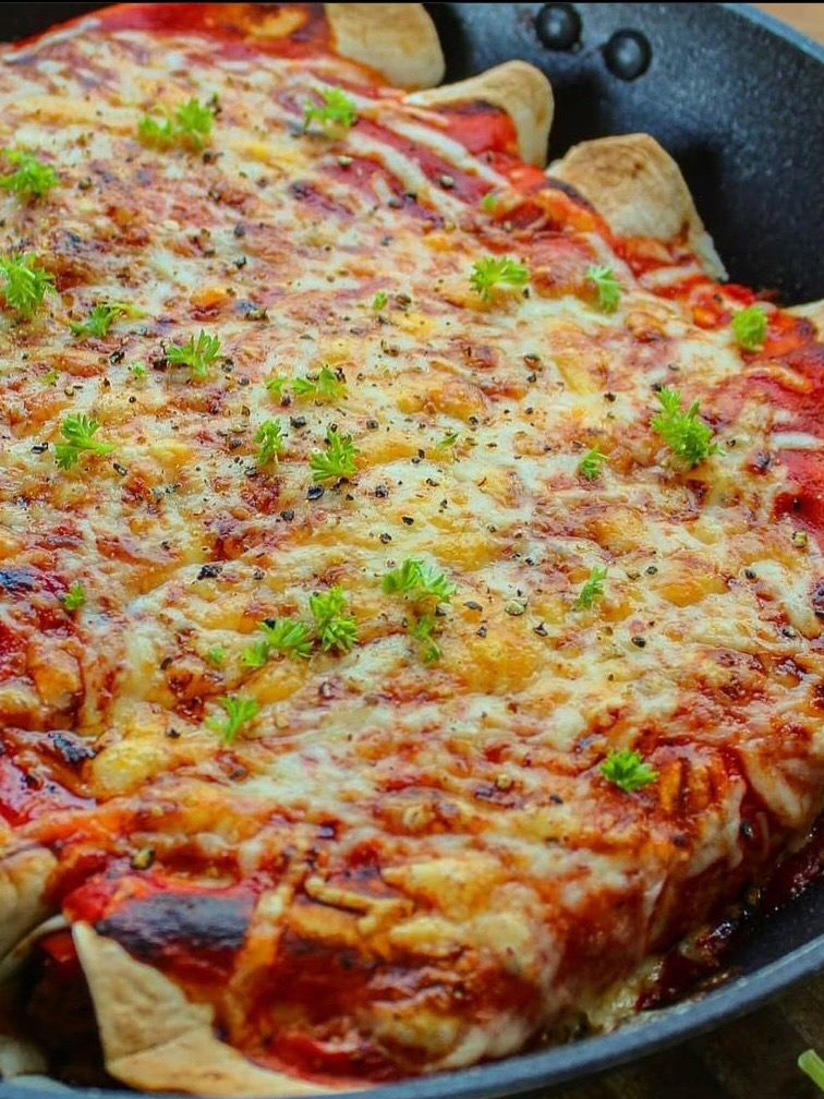 One Pan Enchiladas
