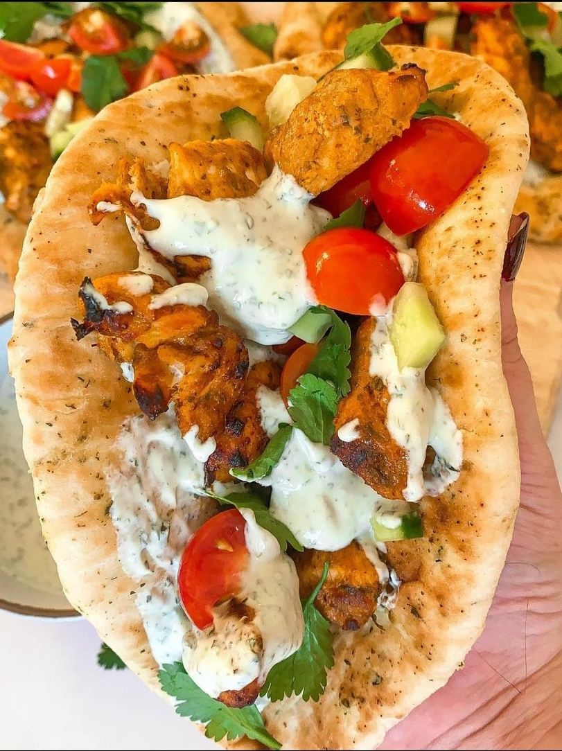 EASY CHICKEN TIKKA NAANS