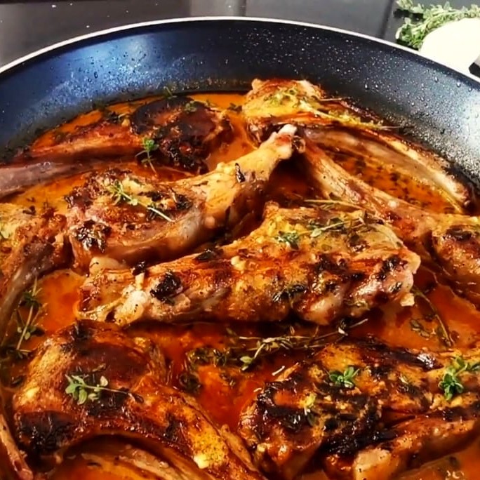 Mediterranean Lamb Chops Recipe