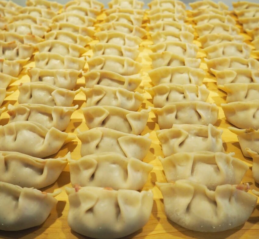 BEEF & CELERY DUMPLINGS