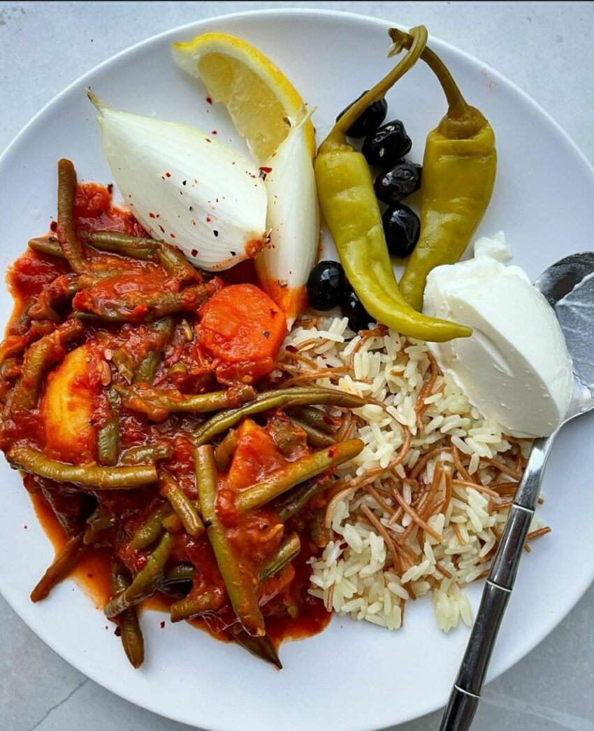 Taze Fasulye Yahni