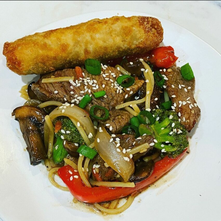 Beef Pepper Steak Stir Fry