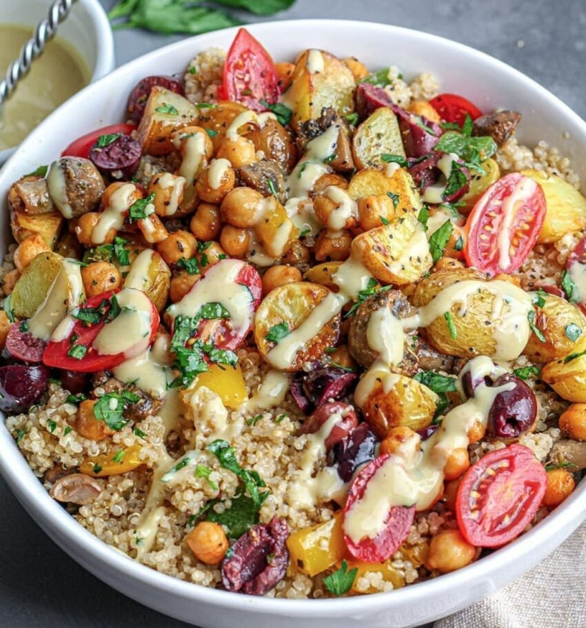 Sweet Potato & Quinoa Salad