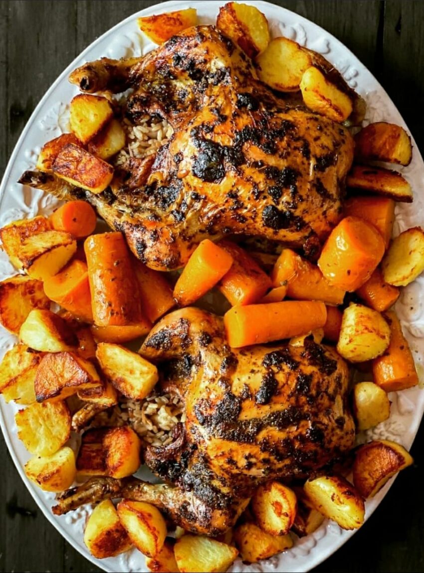 Tavuk Dolması (Stuffed Chicken)