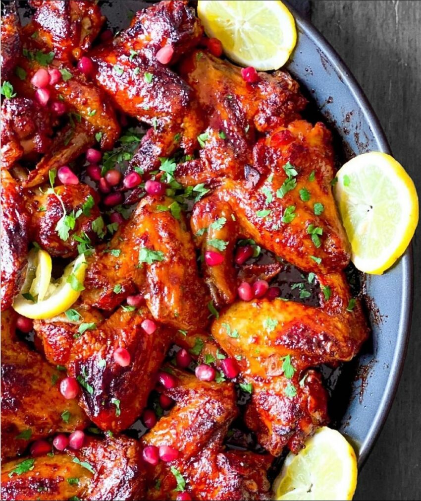 Buffalo Chicken Wings With Peri Peri Sauce