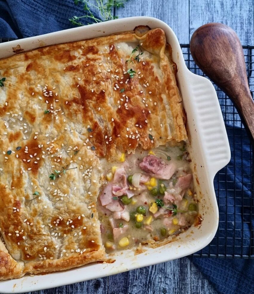 Chicken and Bacon Pot Pie