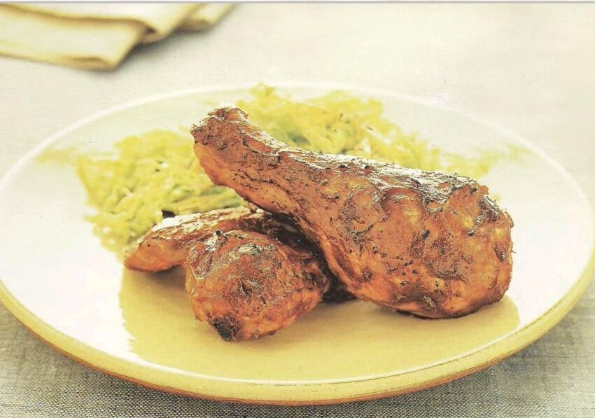 Broiled Lemon Garlic Chicken