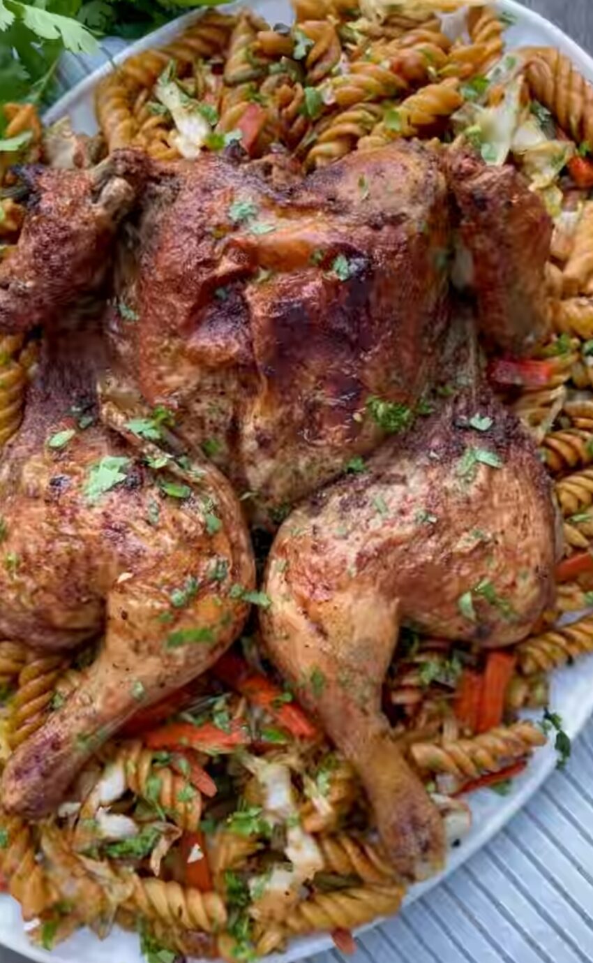 Spatchcock Five Spice Chicken