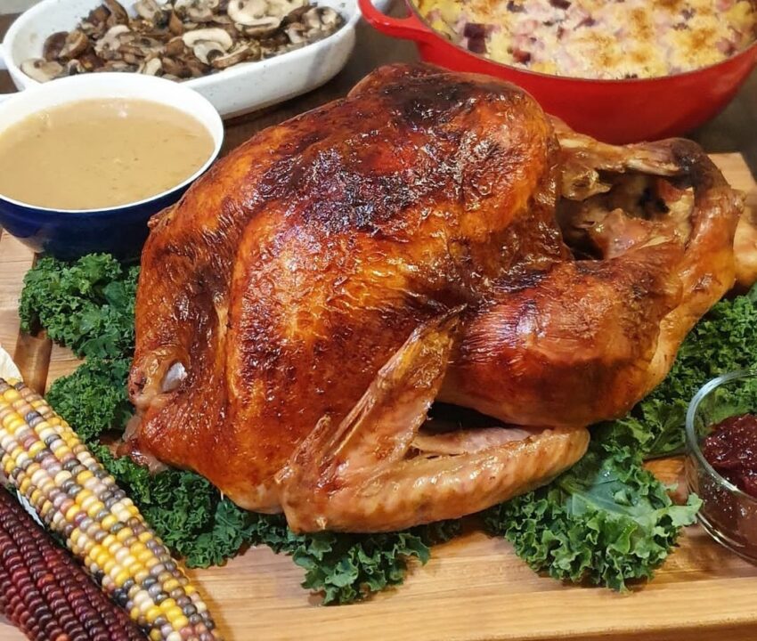 Citrus Brined Turkey And Gravy