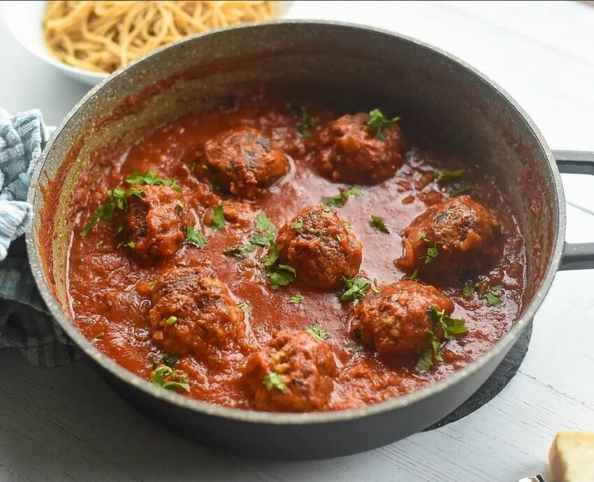 Sausage and Roasted Fennel Meatballs