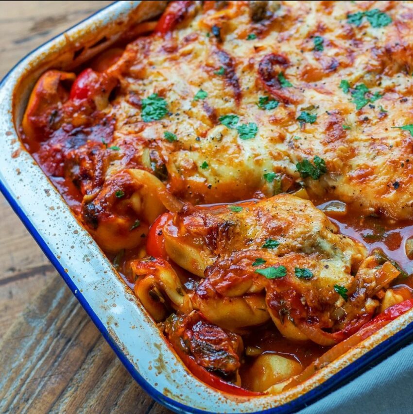 Smokey Tortellini Bake