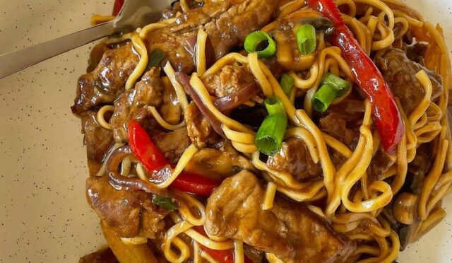 Hoisin Beef Noodles