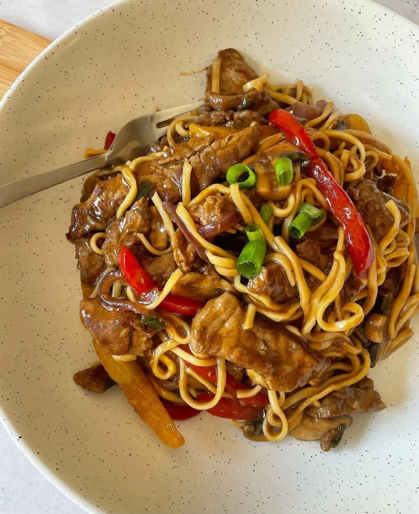 Hoisin Beef Noodles