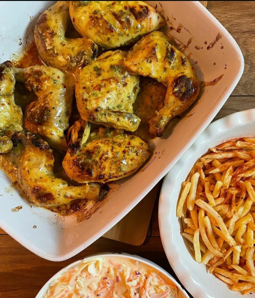 Lemon & Garlic Chicken Quarters