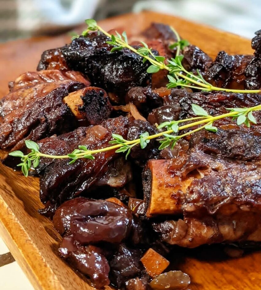 Cherry Balsamic Short Ribs