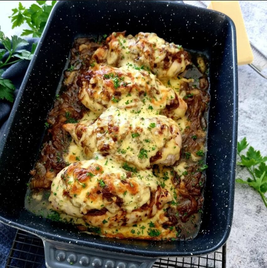 Baked French Onion Chicken Recipe