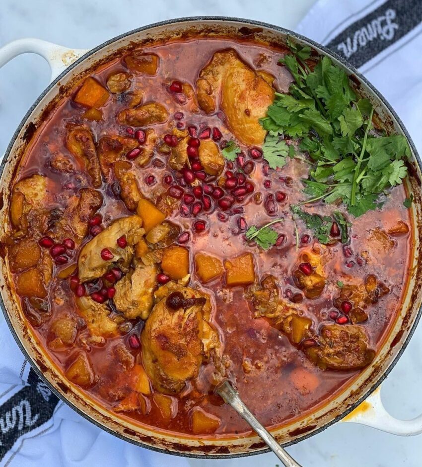 Chicken & Butternut Squash Tagine