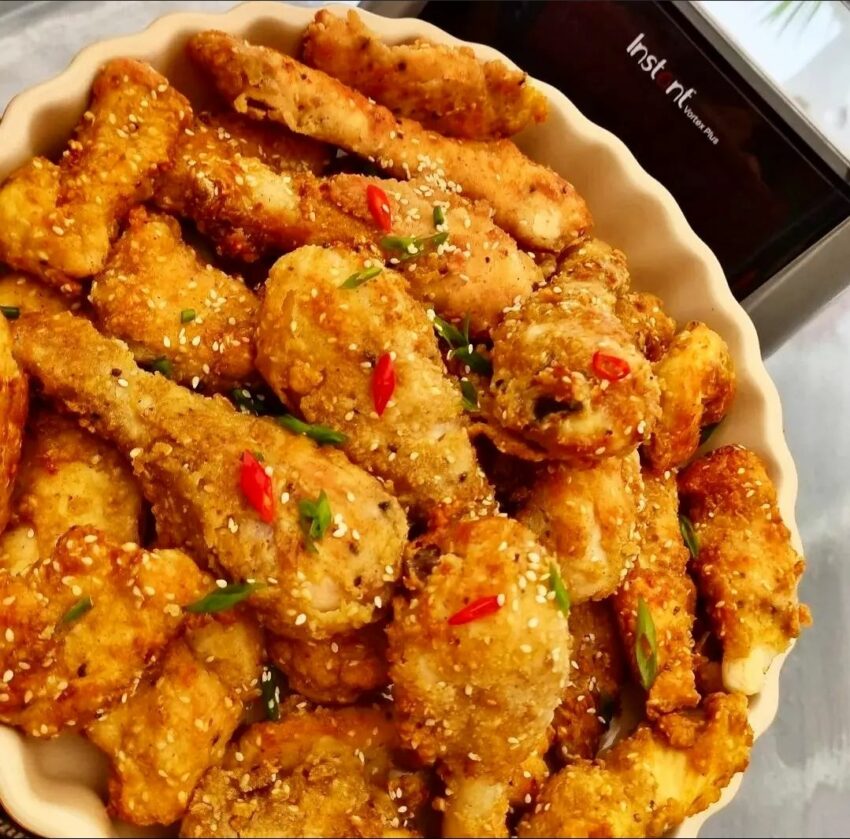 Crispy Airfried Sesame Chicken