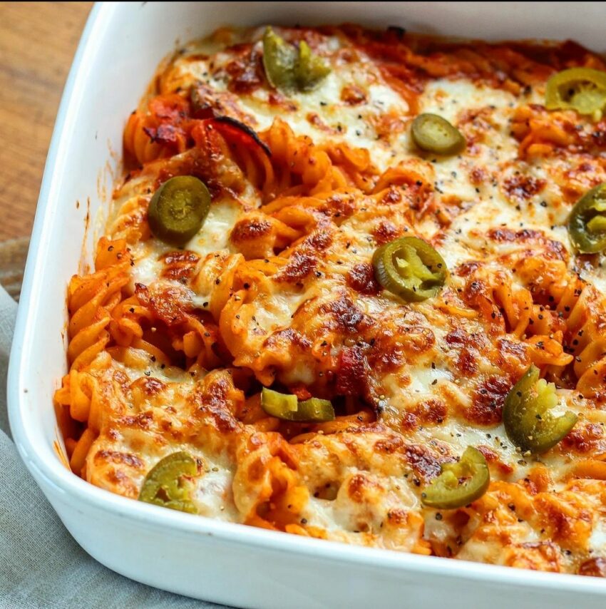 American Hot Pasta Bake