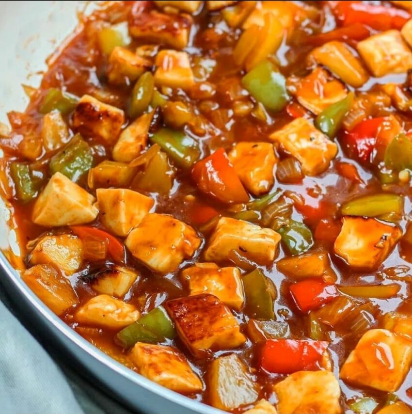 Sweet & Sour Halloumi