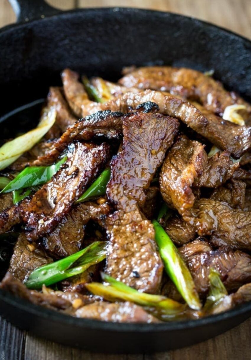 Keto Low Carb Mongolian Beef