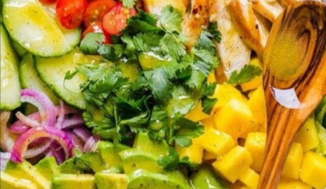 Chicken Mango Avocado Salad