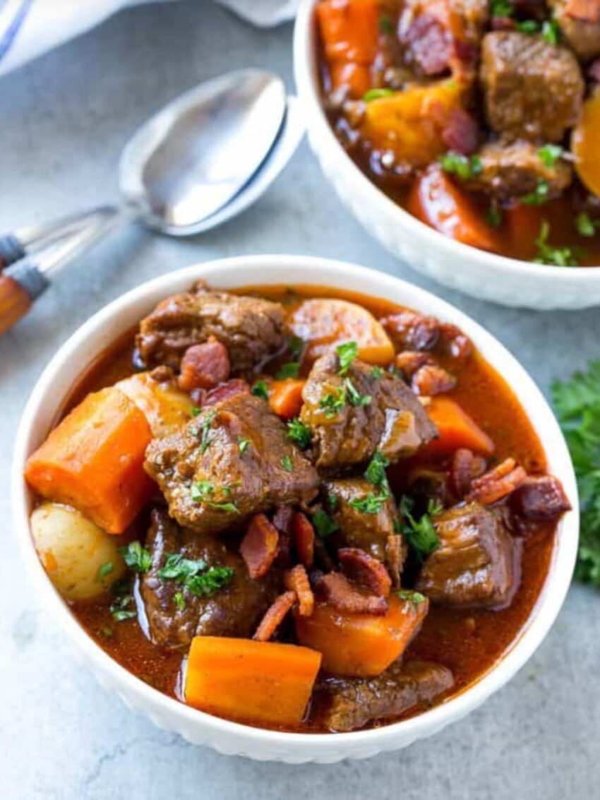 Beef Stew With Bacon
