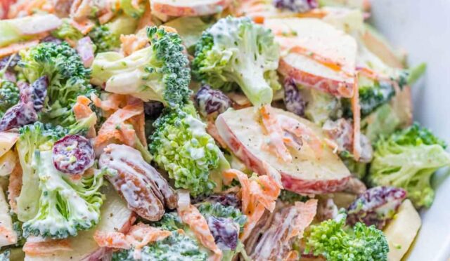 Broccoli Apple Salad Recipe