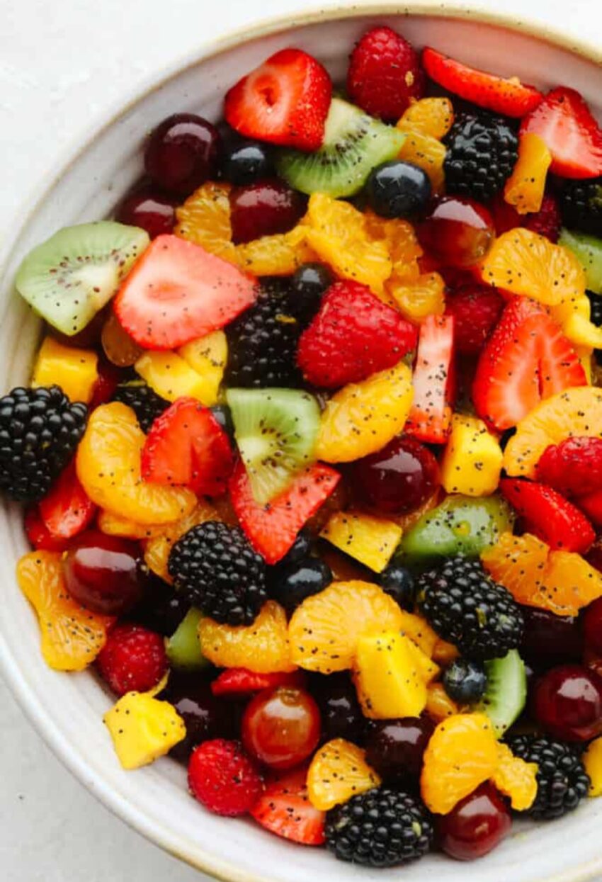 BLACKBERRY LIME FRUIT SALAD