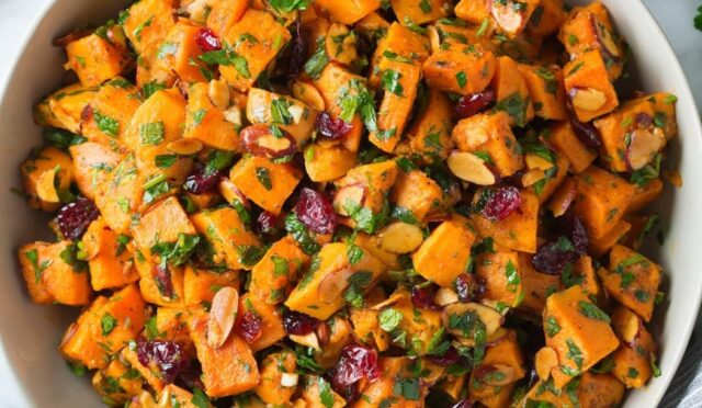 Moroccan Sweet Potato Salad