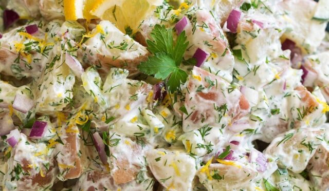 Greek Potato Salad
