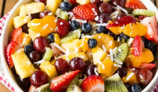 Rainbow Fruit Salad