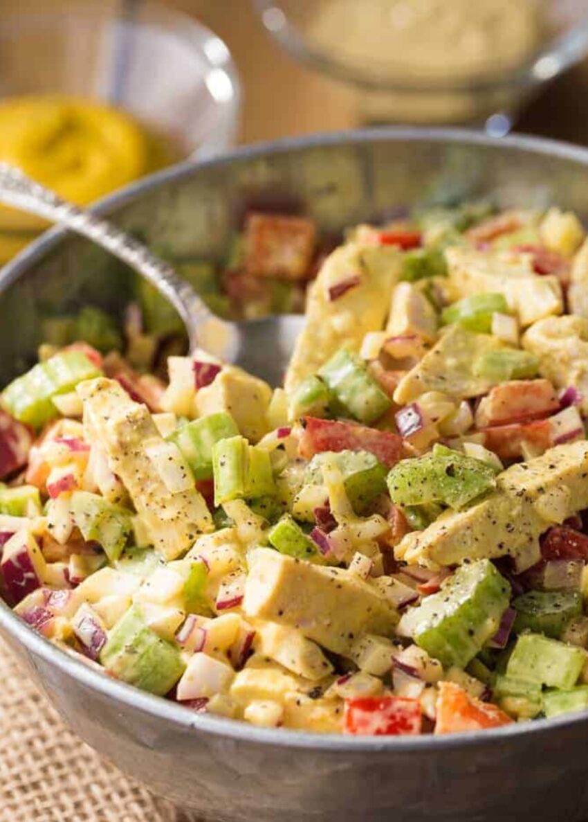 Mustard Chicken Salad