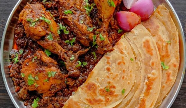 Spicy Chicken Bhuna Masala