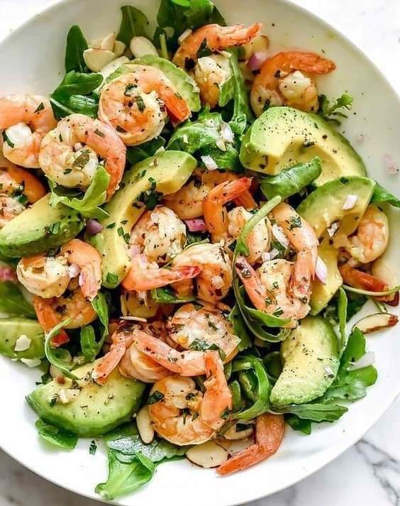 Shrimp and Avocado Salad
