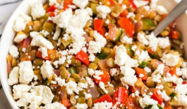 Warm Lentil Salad