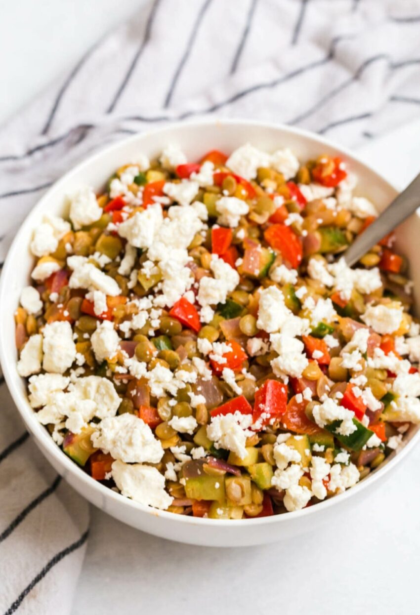 Warm Lentil Salad
