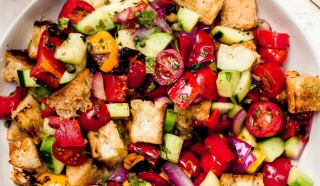 Grilled Panzanella Salad