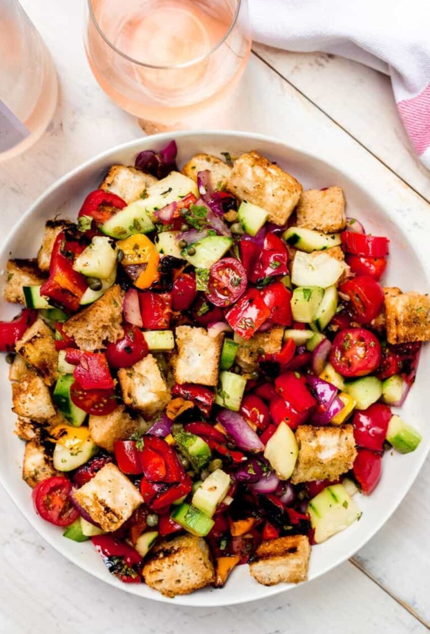 Grilled Panzanella Salad