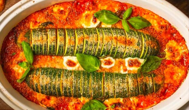 HASSELBACK SQUASH PARMIGIANA