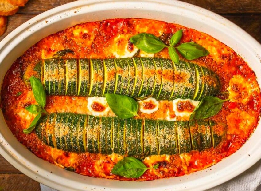 HASSELBACK SQUASH PARMIGIANA