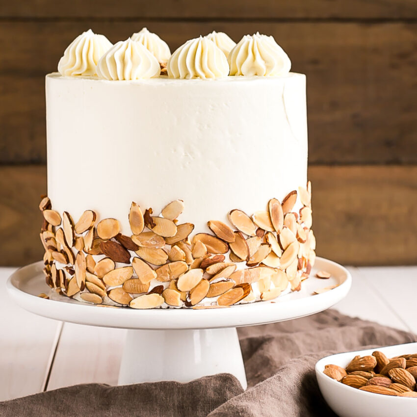 Almond Amaretto Cake