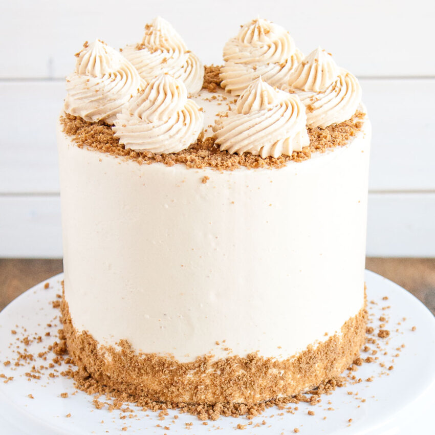 Biscoff Cake (Cookie Butter Cake)