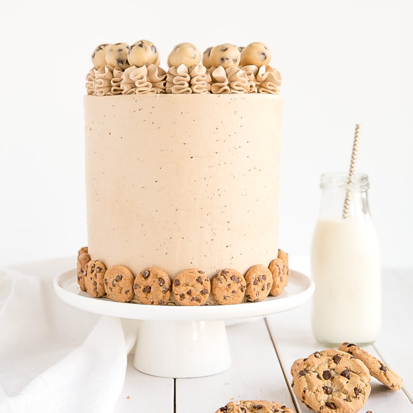 Chocolate Chip Cookie Cake