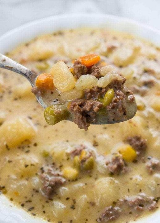 Creamy Potato & Hamburger