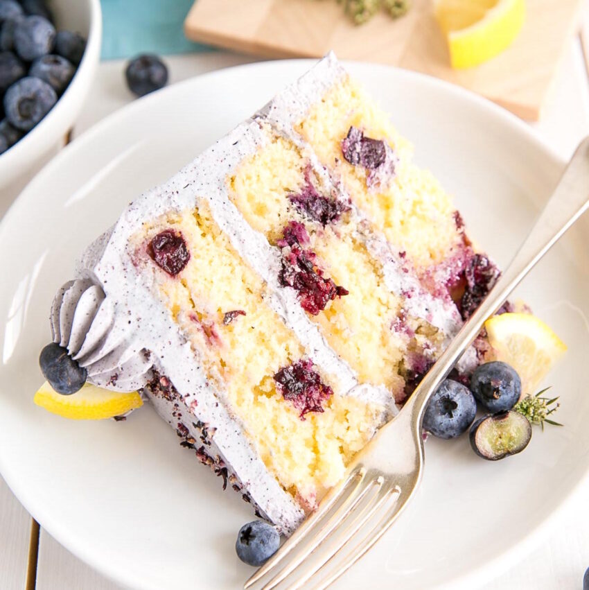 Lemon Blueberry Cake